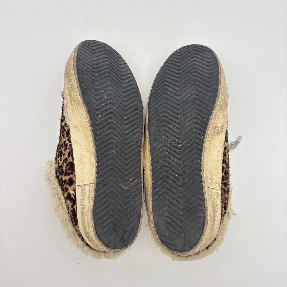 Golden Goose Superstar Sabot Sneakers Slides Shearling Lined Women's 37 US 7 - Picture 8 of 14